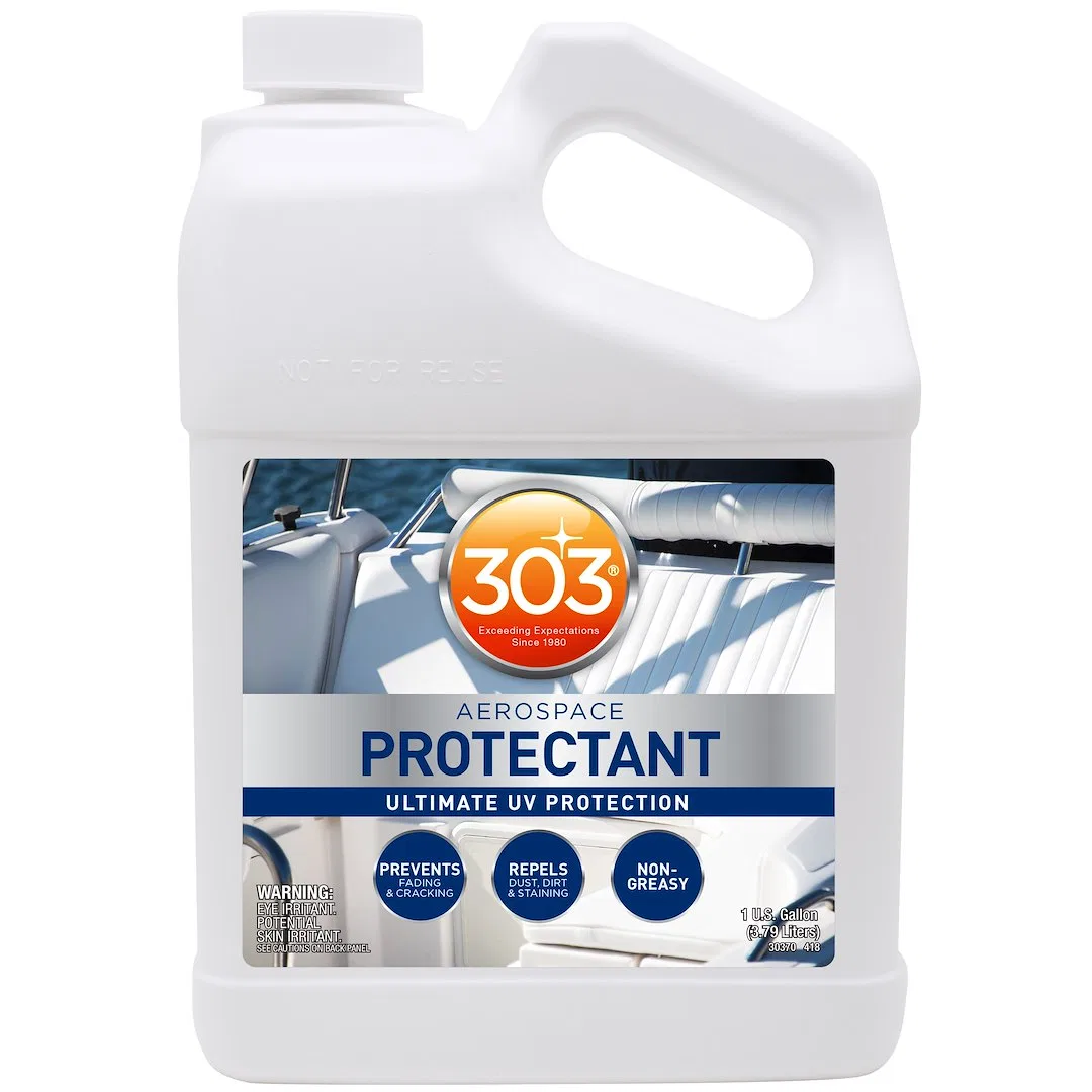 30370 – 303 PRODUCTS Vinyl Protectant, 1 Gallon Jug Single Used For Vinyl/ Synthetic And Natural Rubber/ Plastic/ Fin...